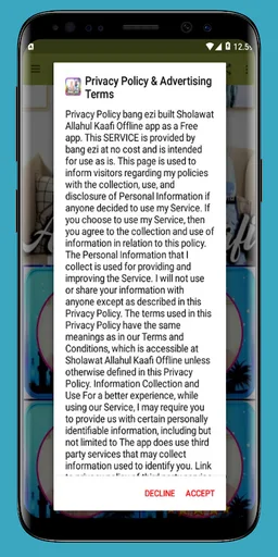 Sholawat Allahul Kafi Pelancar Rejeki Offline screenshot 1