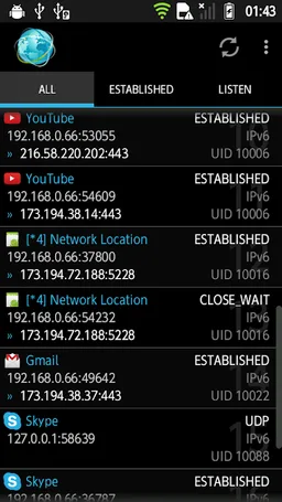 Netstat Plus (donate) screenshot 4