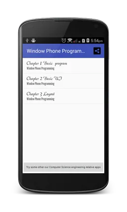 Window Phone Programming screenshot 1