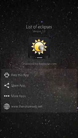 Eclipse Calendar screenshot 2