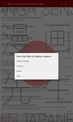 Learn JAPANESE Podcast screenshot 2