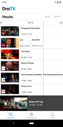 Drei TV screenshot 4