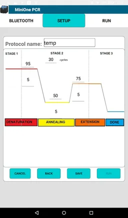 MiniOne PCR for Android screenshot 5