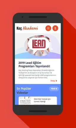 Koç Akademi – Video Eğitim screenshot 1