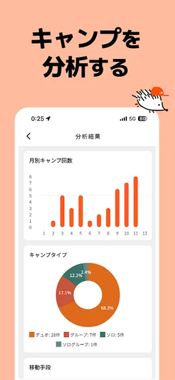 キャンプ場マップ＆キャンプ記録 - tents screenshot 3