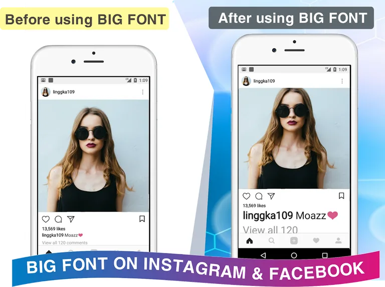 Big Font - Font Size Changer - Bigfont screenshot 4