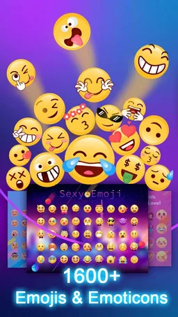 Kika Keyboard - Emoji, GIFs screenshot 1