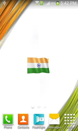 Indian Animated Flag Wallpaper screenshot 7
