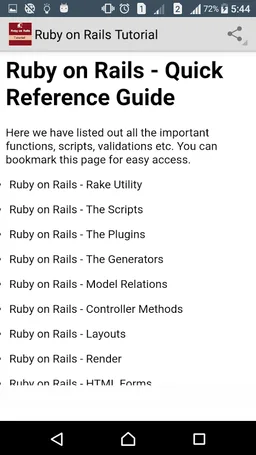 Learn Ruby on Rails screenshot 8