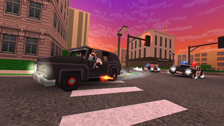 Block City Wars: Vice World 3d screenshot 6