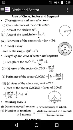 10th Class Math Formula screenshot 6