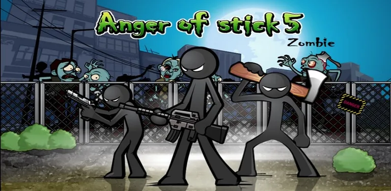 Anger of stick 5 : zombie cover image