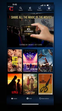 Caribbean Cinemas screenshot 5