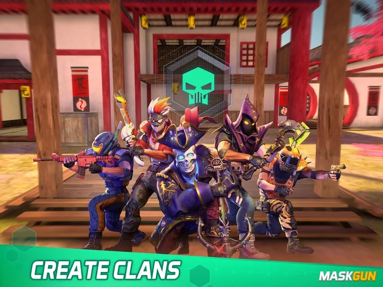 MaskGun Multiplayer FPS - Free Shooting Game screenshot 12