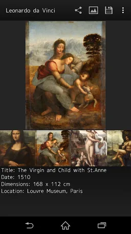 Leonardo da Vinci Paintings screenshot 2
