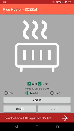 Heater - SQZSoft screenshot 2