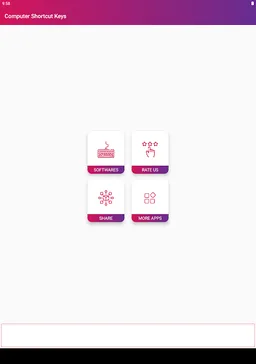 Computer Software Shortcut Keys : Shortcuts screenshot 9
