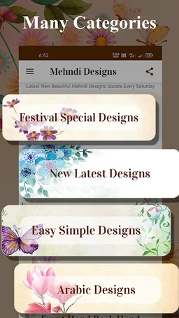 Mehndi Design Easy Simple 2024 screenshot 3