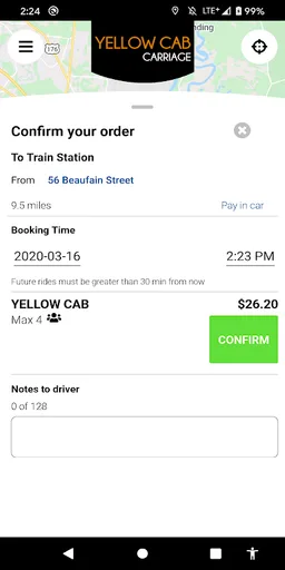 Yellow Cab Carriage screenshot 3