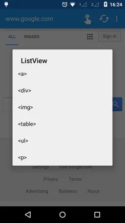 HTML/CSS Website Inspector screenshot 2