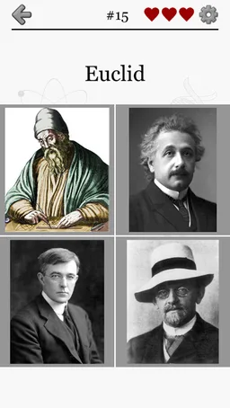Great Scientists - Smart Quiz screenshot 1
