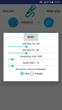 Microphone Pro S (No delay) screenshot 6