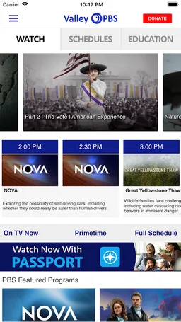 Valley PBS screenshot 2
