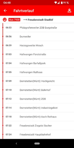 DB Busradar Baden-Württemberg screenshot 4