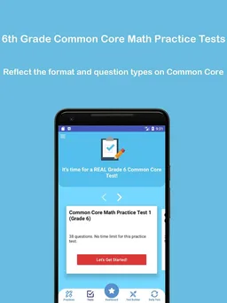 Grade 6 Common Core Math Test & Practice 2020 screenshot 16