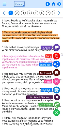 Swahili Bible Offline screenshot 4