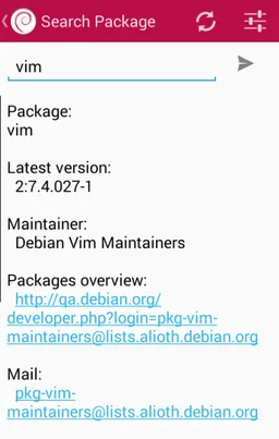 DebianDroid screenshot 3