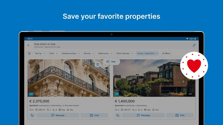 IMMOTOP.LU screenshot 10