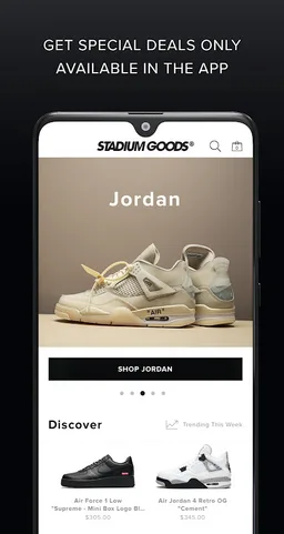 Stadium Goods screenshot 2