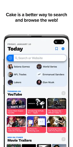 Cake Web Browser screenshot 7
