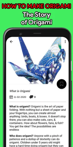 How To Make a Origami Paper screenshot 2