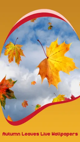 Autumn Leaves Live Wallpapers screenshot 1