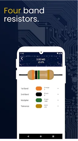 RCC Resistance: Resistor Color Code Calc screenshot 1