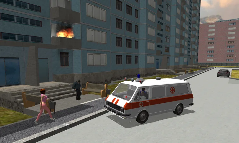 Ambulance Simulator 3D screenshot 4