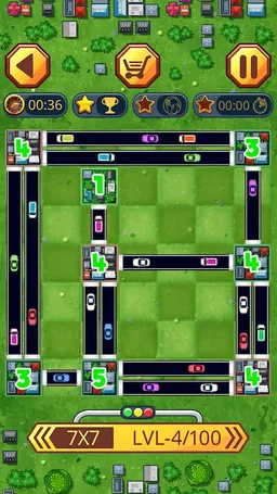 Traffic puzzle game Linky screenshot 1
