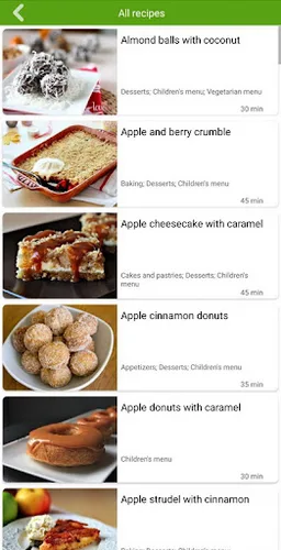 Kids recipes screenshot 6