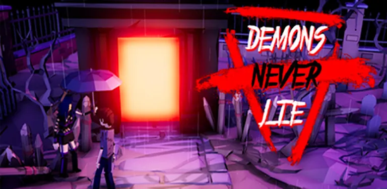 Demons Never Lie - horror narrative Aventure cover image