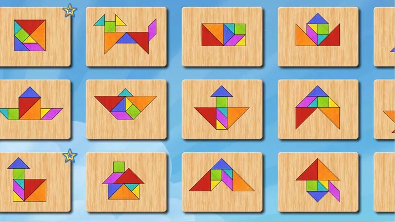 Tangram puzzle screenshot 3