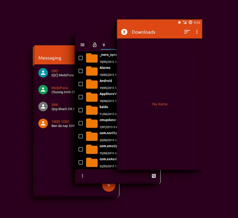 CM12.x/CM13 Ubuntu Dark Theme screenshot 8