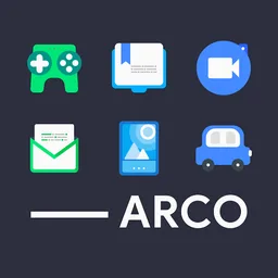 Arco Iconpack screenshot 3