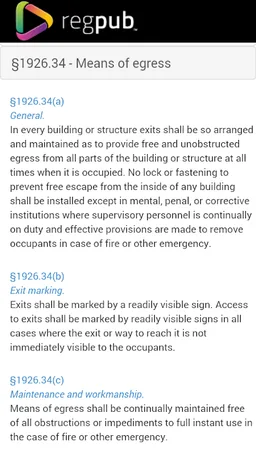 29 CFR 1926 - Subpart C screenshot 4