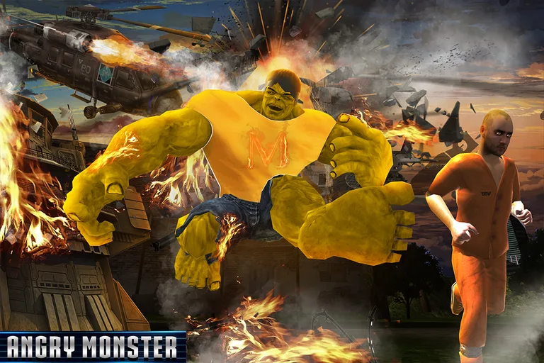 Super Monster Hero Prison War screenshot 2