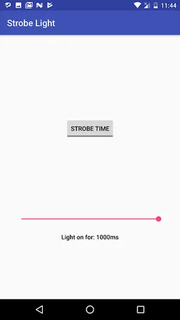 Material Strobe Light screenshot 1