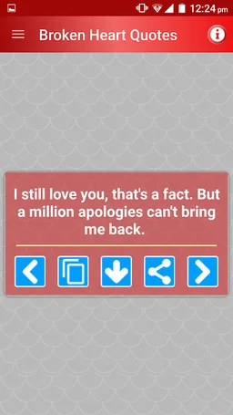 Sad & Broken Heart Pain Status screenshot 5