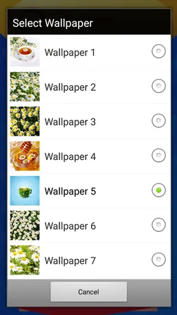 Chamomile Live Wallpapers screenshot 8