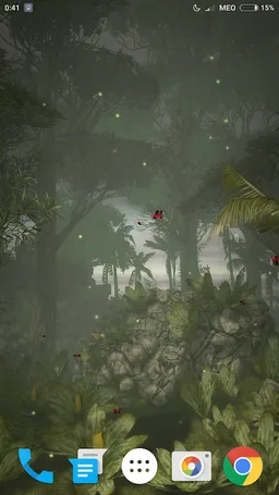 Forest Live Wallpaper screenshot 2